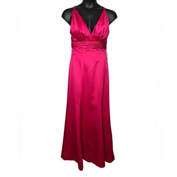 NWT Da Vinci Elegant Pink Evening Gown Size 12 - Picture 1 of 7
